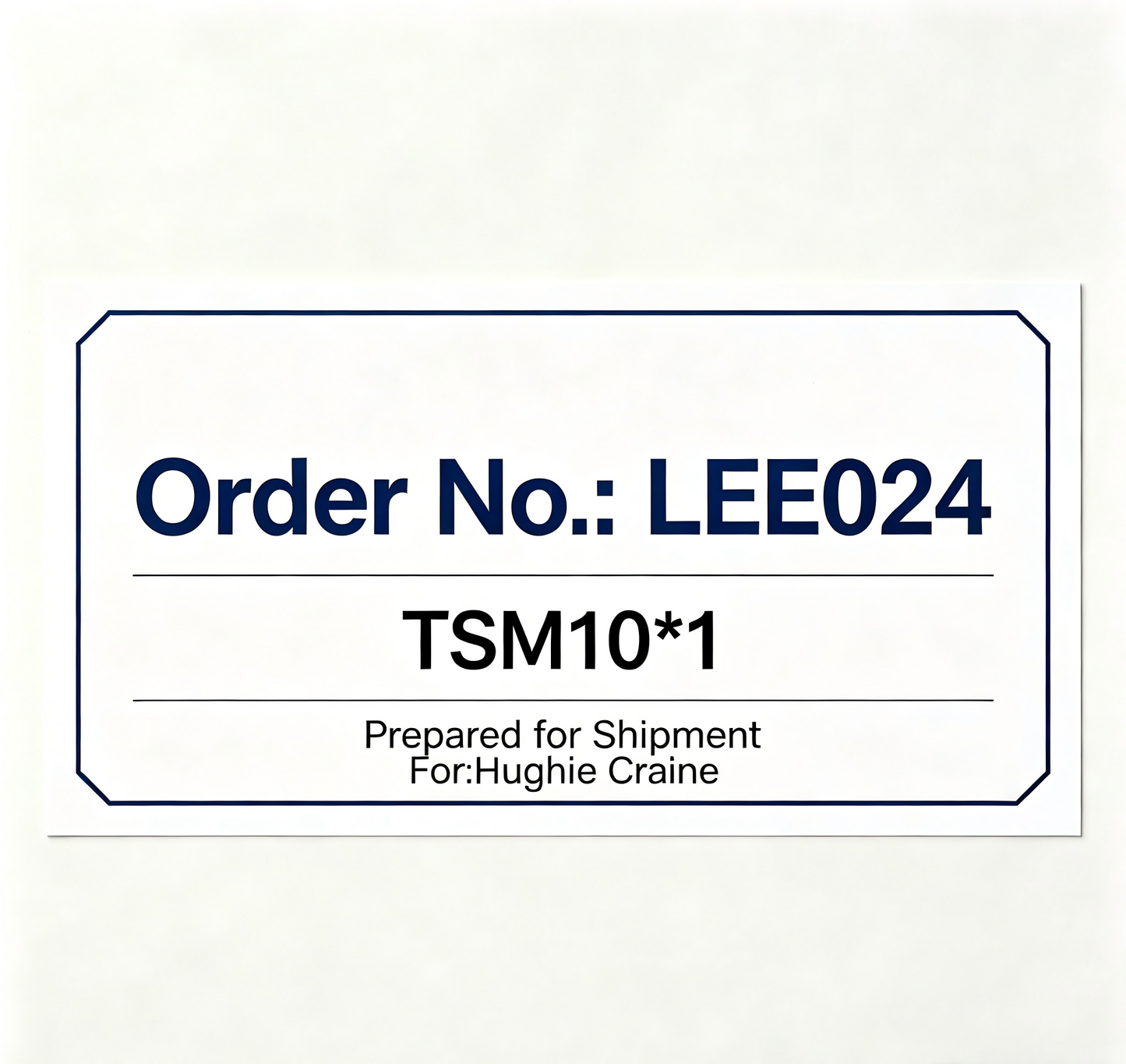 Order No.: LEE024